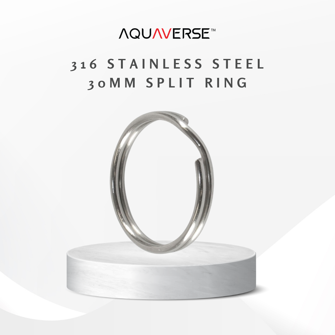 Aquaverse 316 Stainless Steel 20mm/30mm Split Ring