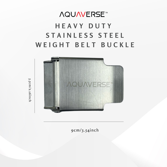 Aquaverse Stainless Steel Weight Belt Buckle