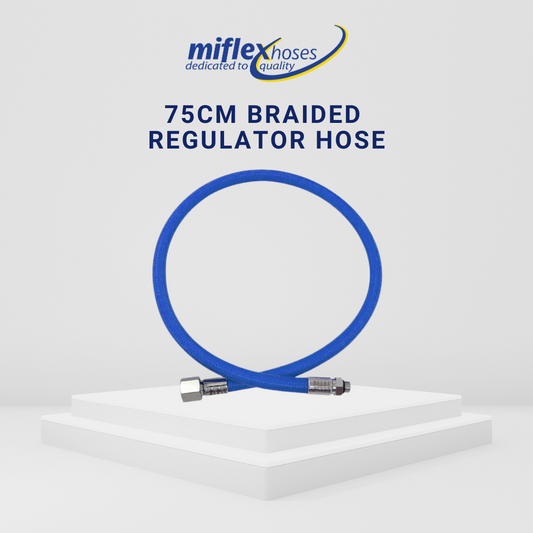 Miflex 75cm Braided Regulator Hose