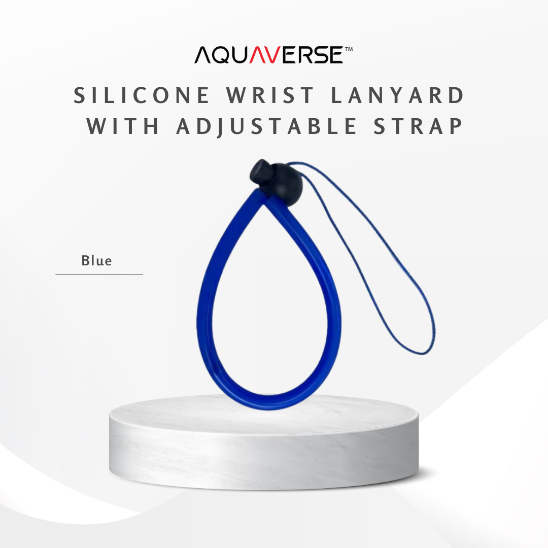 Aquaverse Silicone Wrist Lanyard