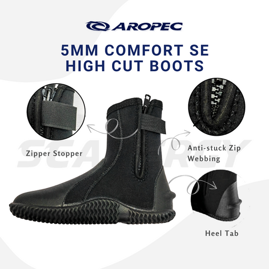 Aropec 5mm Comfort SE High Cut Boots