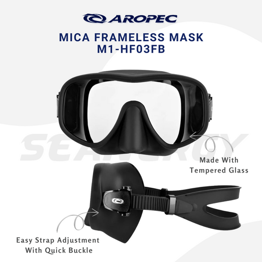 Aropec HF03FB Mica Frameless Mask