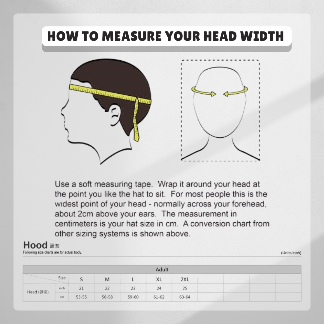 Aropec 2.5mm Neoprene Velcro Hood