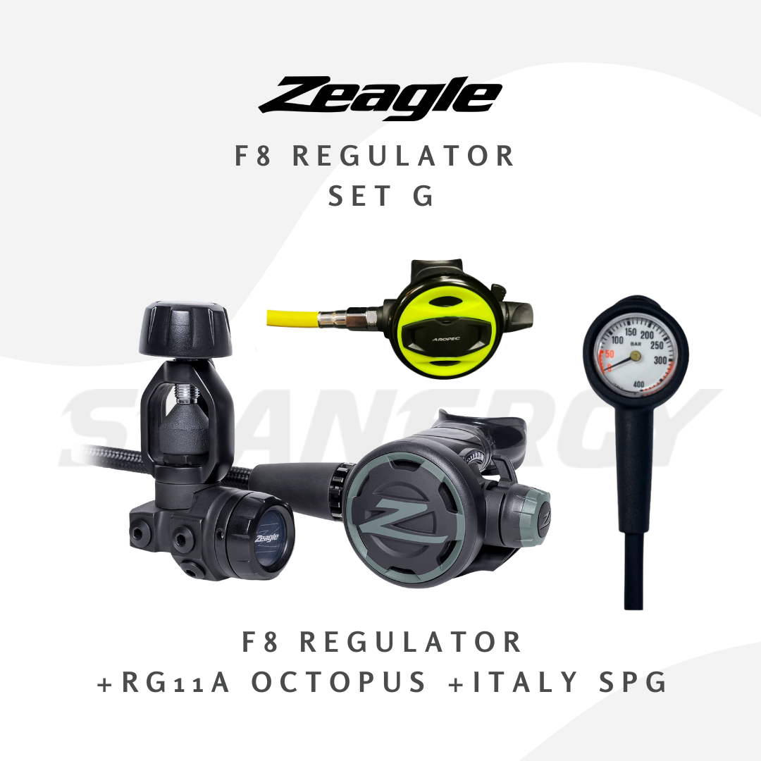 Zeagle F8 Balanced Regulator