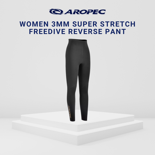Aropec Women 3mm Super Stretch Neoprene Freediving Reverse Suit
