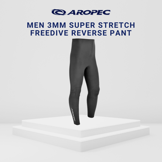 Aropec Men 3mm Super Stretch Neoprene Freediving Reverse Suit