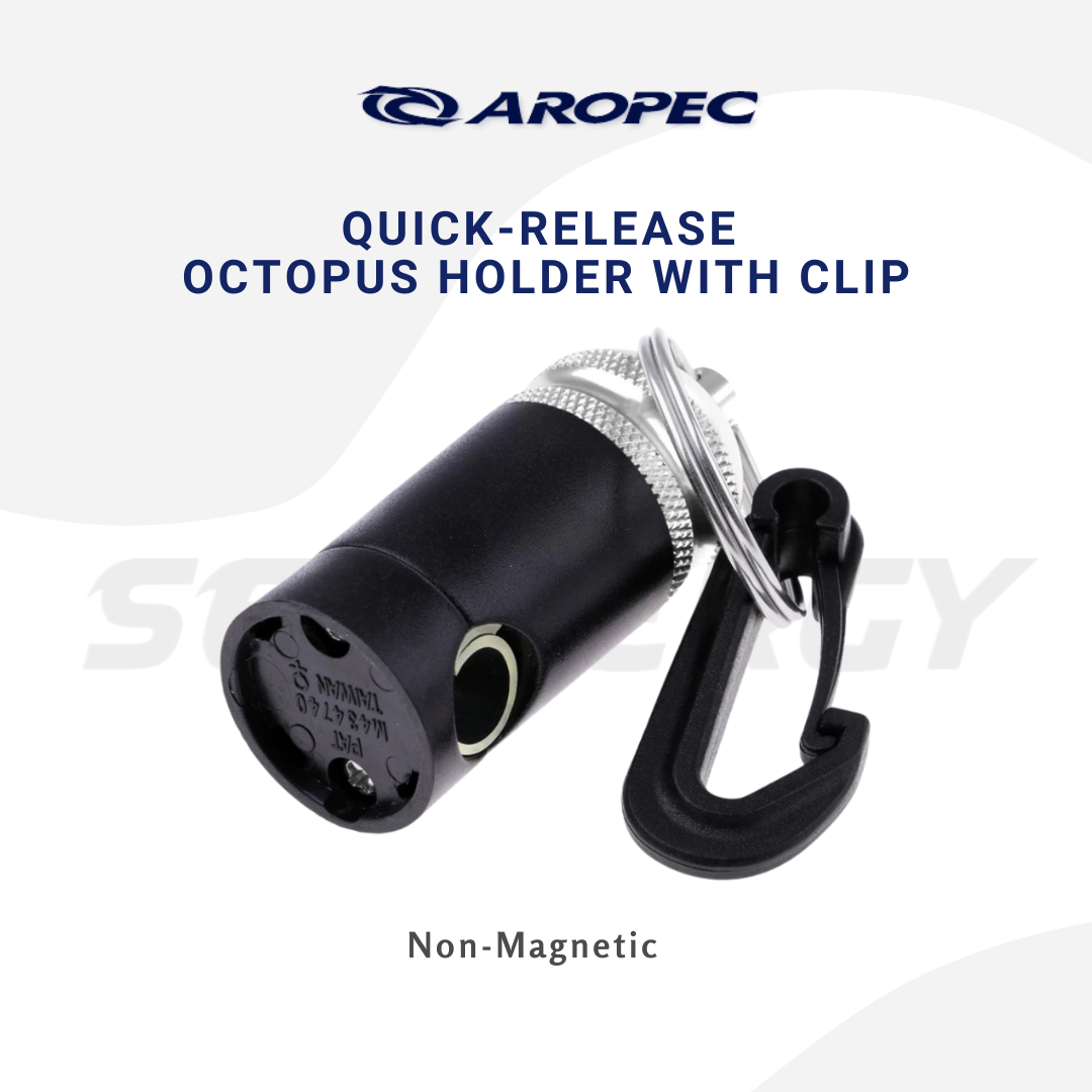 Aropec Quick-Release Octopus Holder With Clip