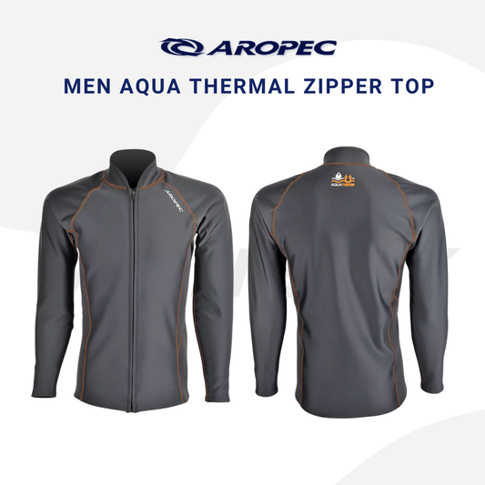 Aropec Men Aqua Thermal Zipper Top