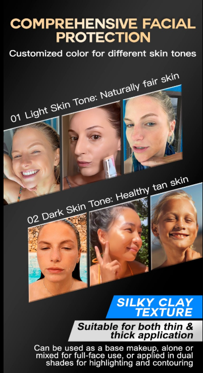 iLab Tinted Sunscreen Stick Balm SPF50+