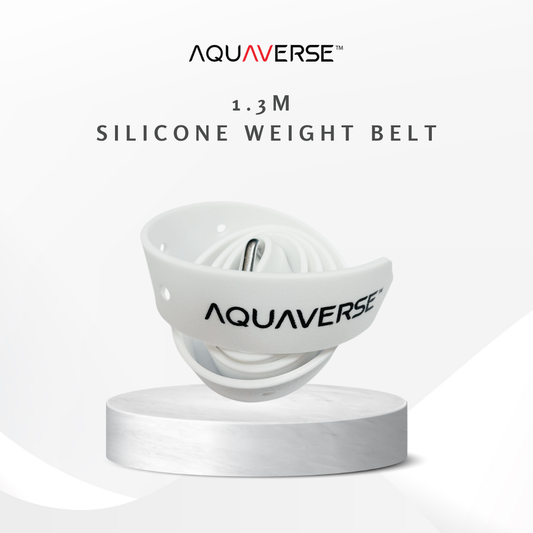 Aquaverse 1.3m Freediving Silicone Weight Belt