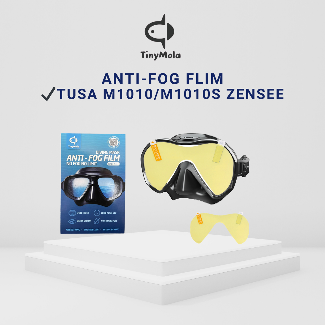 Tinymola Anti-Fog Flim For Tusa M1010 Zensee/ M1010S Zensee Pro Mask