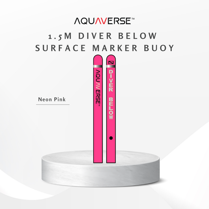 Aquaverse 1.5m Diver Below Surface Marker Buoy(SMB)