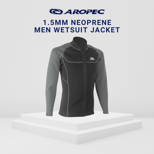 Aropec Men 1.5mm Neoprene Wetsuit Jacket