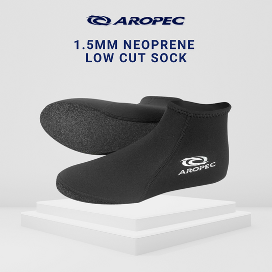 Aropec 1.5mm Neoprene Low Cut Socks