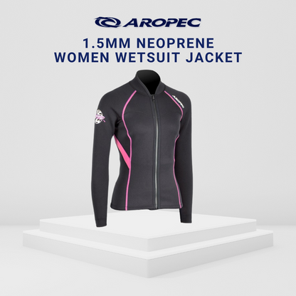 Aropec Women 1.5mm Neoprene Wetsuit Jacket