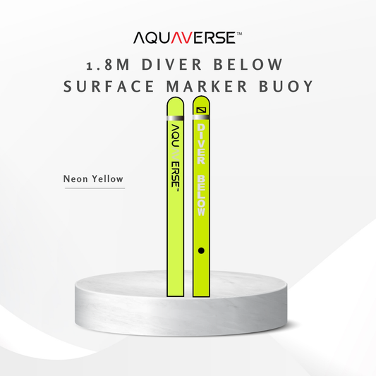 Aquaverse 1.8m Diver Below Surface Marker Buoy(SMB)