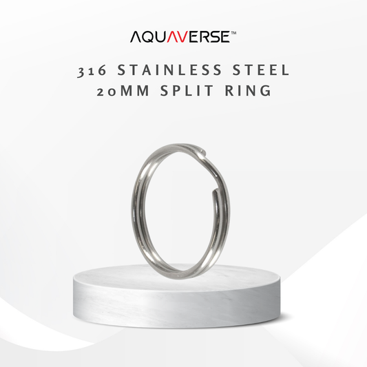 Aquaverse 316 Stainless Steel 20mm/30mm Split Ring