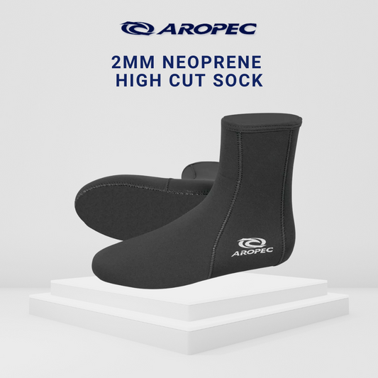 Aropec 2mm Neoprene High Cut Socks
