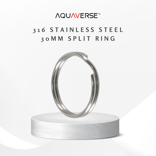 Aquaverse 316 Stainless Steel 20mm/30mm Split Ring