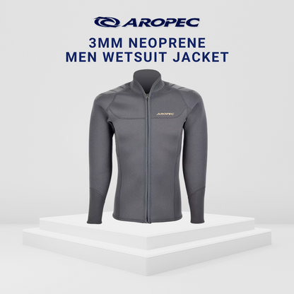 Aropec Men 3mm Neoprene Wetsuit Jacket