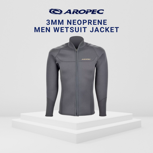 Aropec Men 3mm Neoprene Wetsuit Jacket