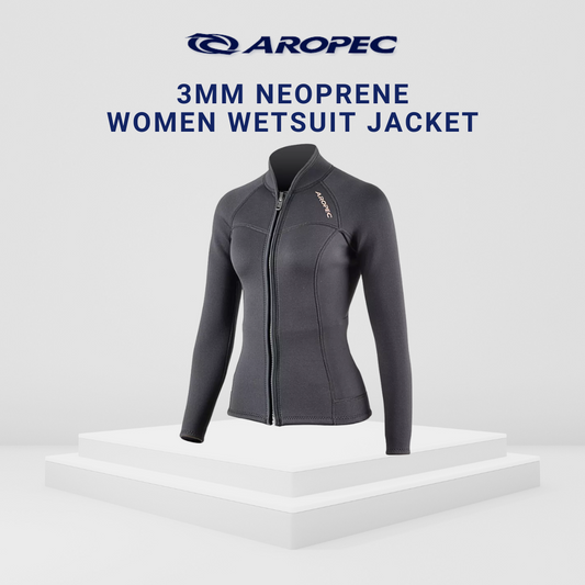 Aropec Women 3mm Neoprene Wetsuit Jacket