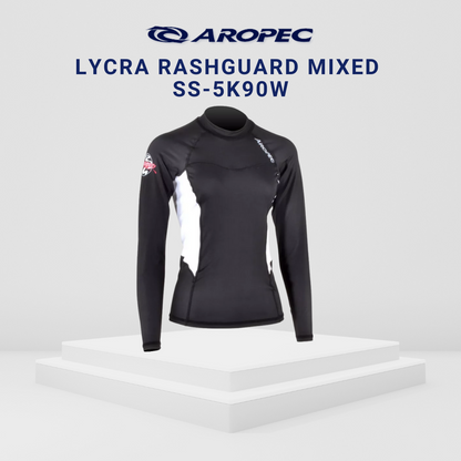 Aropec Women Lycra Long Sleeve Rash Guard Mixed Colours