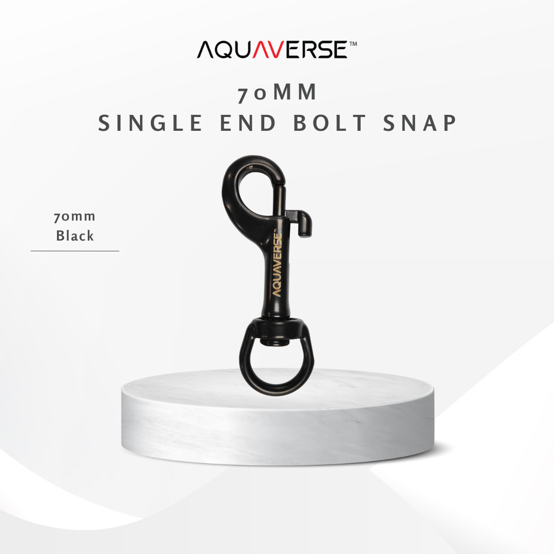 Aquaverse 316 Stainless Steel Single Bolt Snap