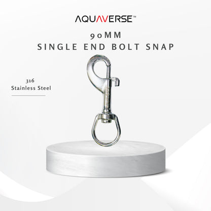 Aquaverse 316 Stainless Steel Single Bolt Snap