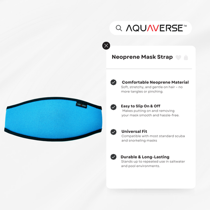 Aquaverse Neoperene Mask Strap