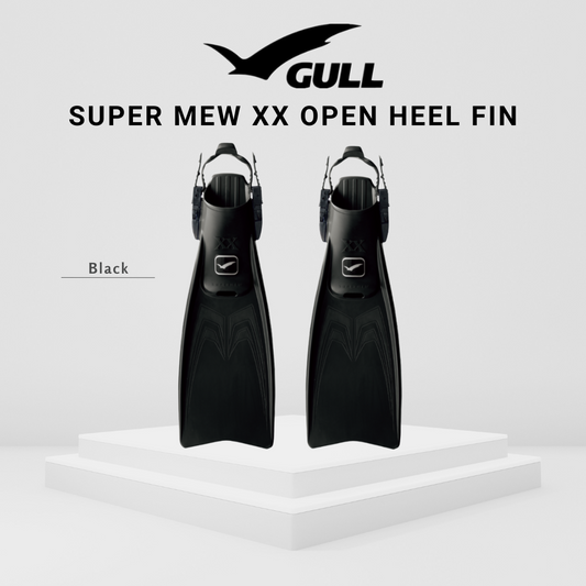 Gull Super Mew XX Open Heel Fins