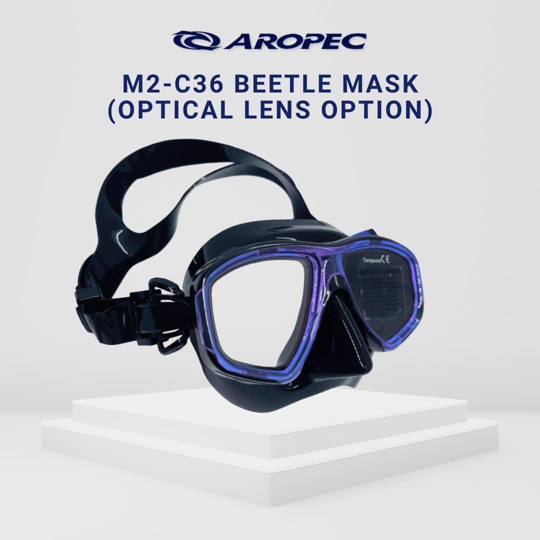Aropec C36 Beetle Mask (Myopia Optical Lens Option)