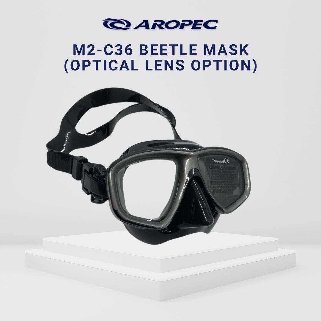Aropec C36 Beetle Mask (Myopia Optical Lens Option)