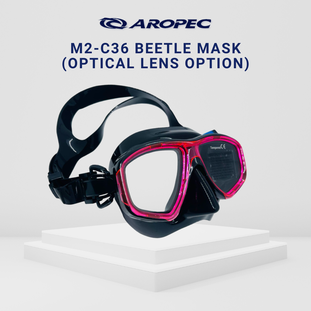 Aropec C36 Beetle Mask (Myopia Optical Lens Option)