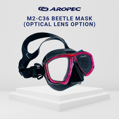 Aropec C36 Beetle Mask (Myopia Optical Lens Option)