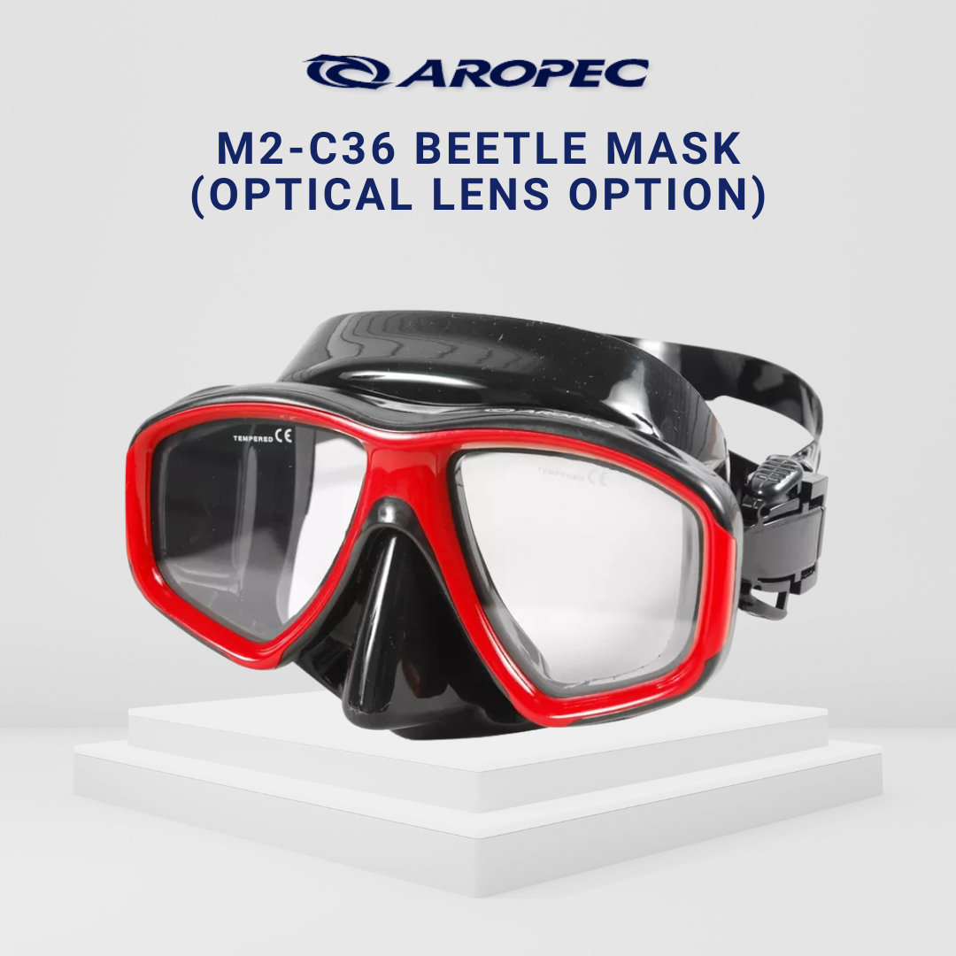 Aropec C36 Beetle Mask (Myopia Optical Lens Option)