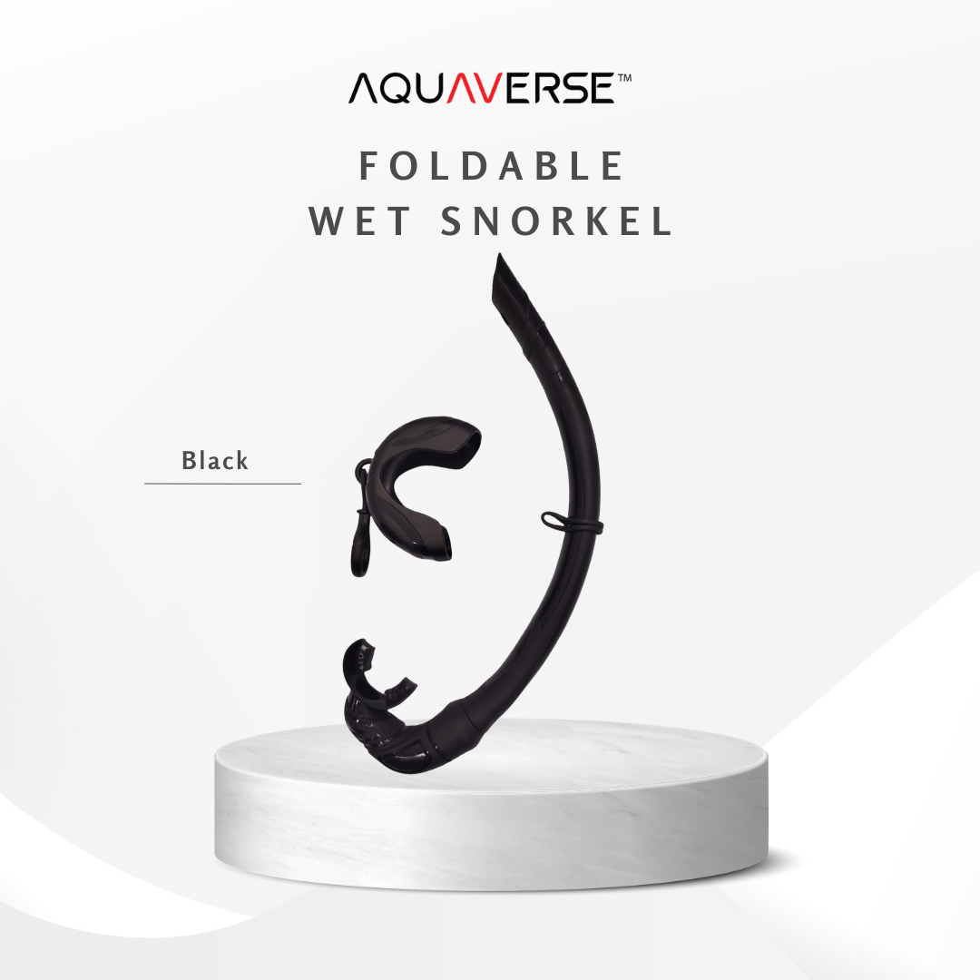 Aquaverse Foldable Wet Snorkel