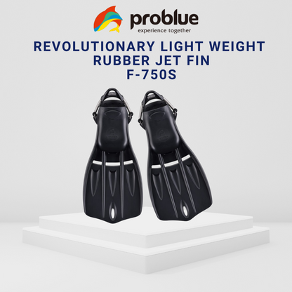 Problue Revolutionary Light Weight Rubber Light Jet Fins