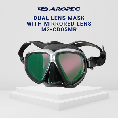 Aropec CD05MR Mirrored Dual Lens Mask