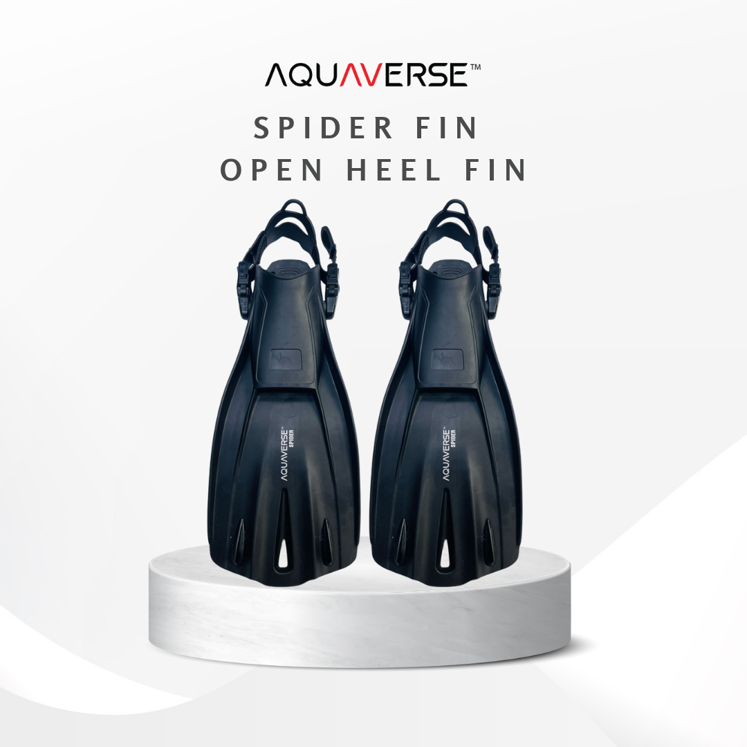Aquaverse Spider Open Heel Fins