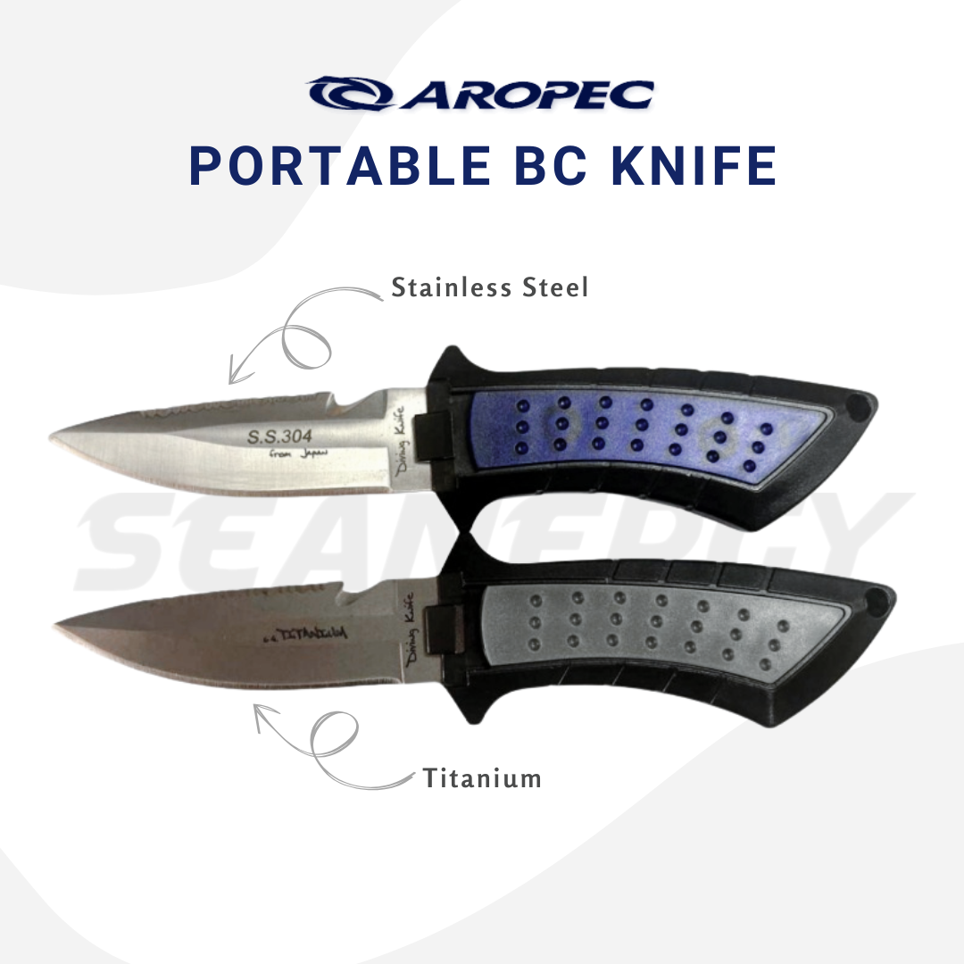 Aropec Portable BC Knife Stainless Steel/Titanium