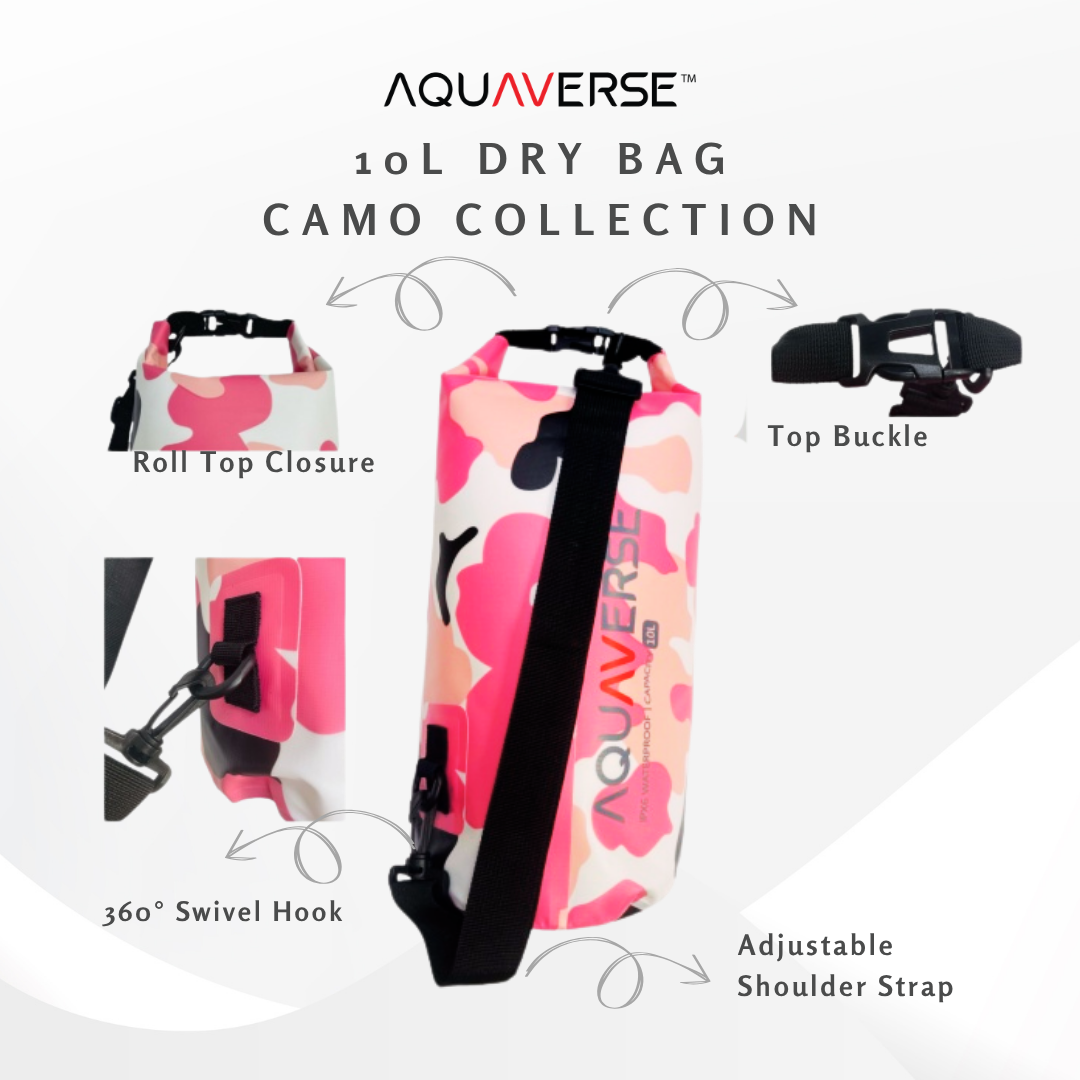 Camo Waterproof 10L Dry Bag