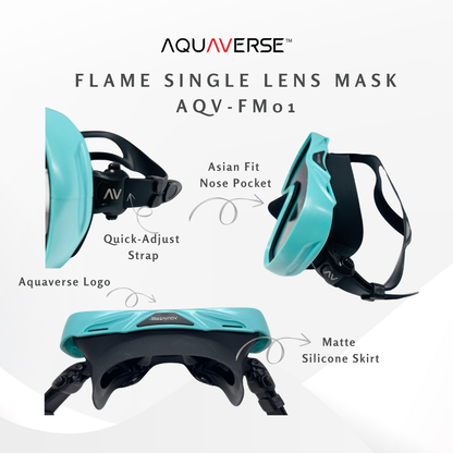Aquaverse FM01 Single Lens Mask