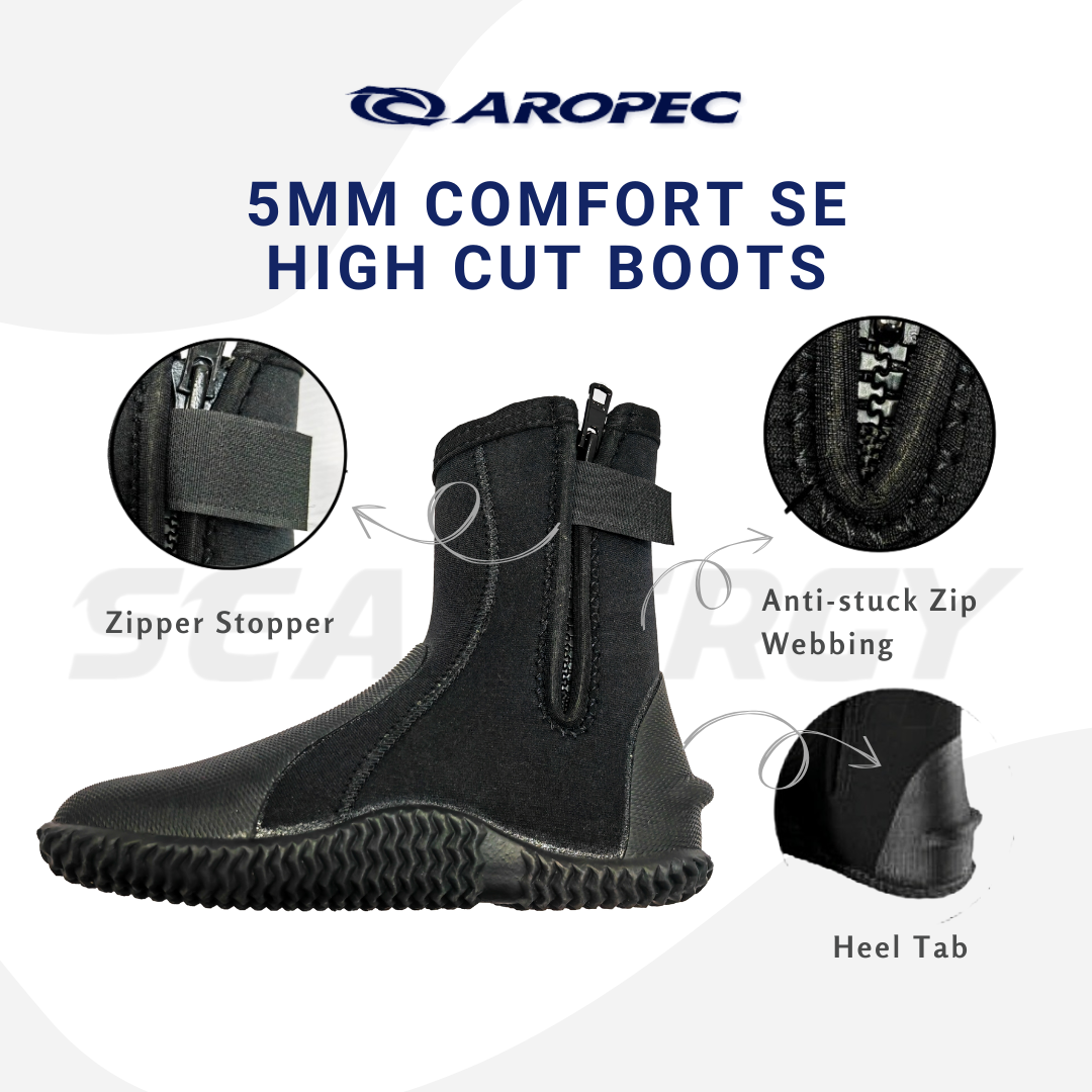 Aropec 5mm Comfort SE High Cut Boots