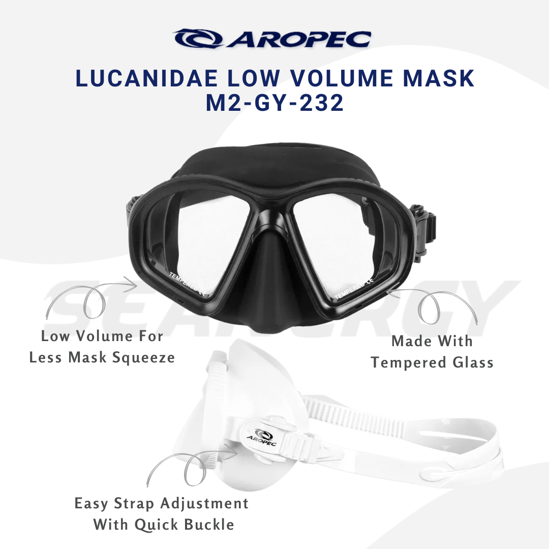 Aropec GY232 Low Volume Freediving Mask