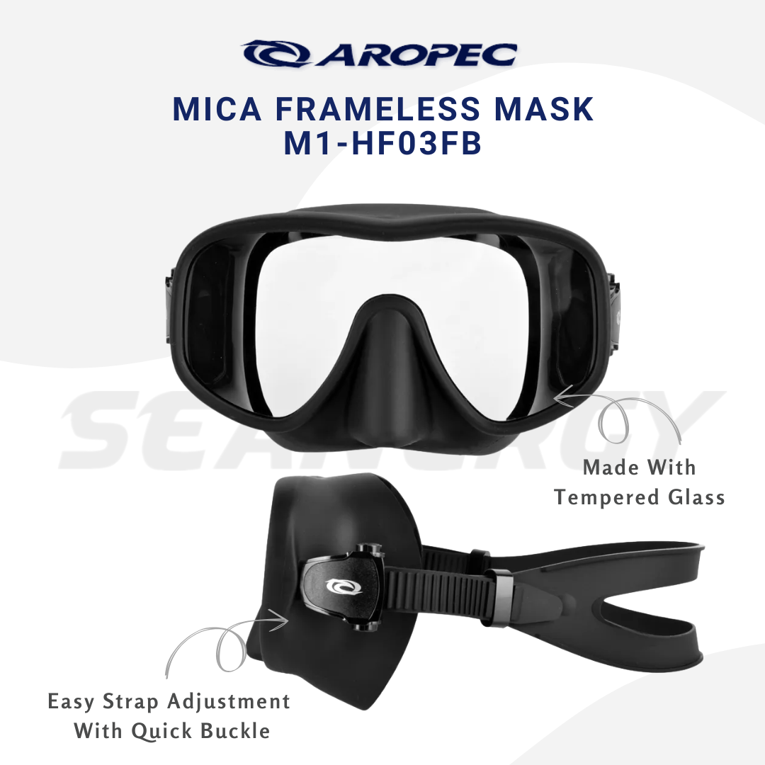 Aropec HF03FB Mica Frameless Mask