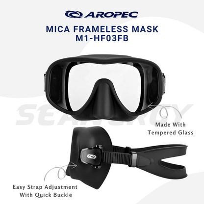 Aropec HF03FB Mica Frameless Mask