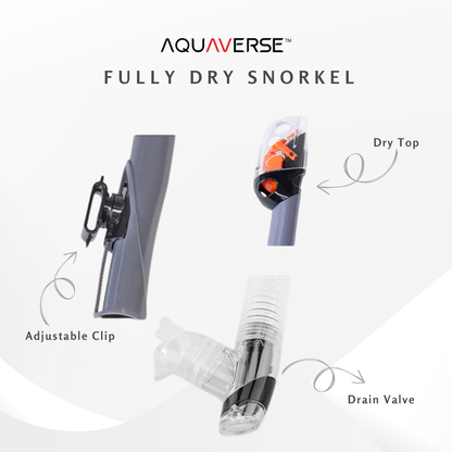 Aquaverse Fully Dry Snorkel