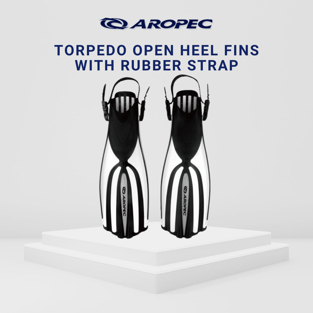 Aropec F-GY07 Torpedo Open Heel Fins