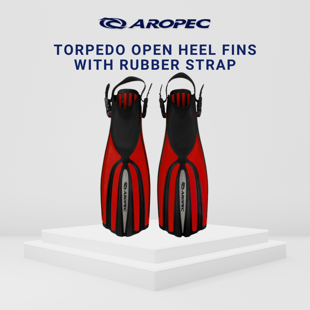 Aropec F-GY07 Torpedo Open Heel Fins